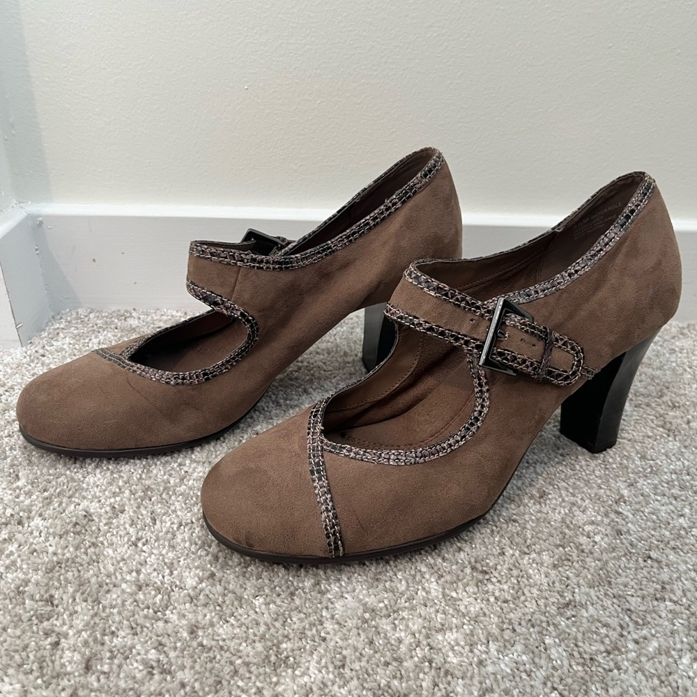 Aerosoles Water Role Mary Jane Heels, 8.5